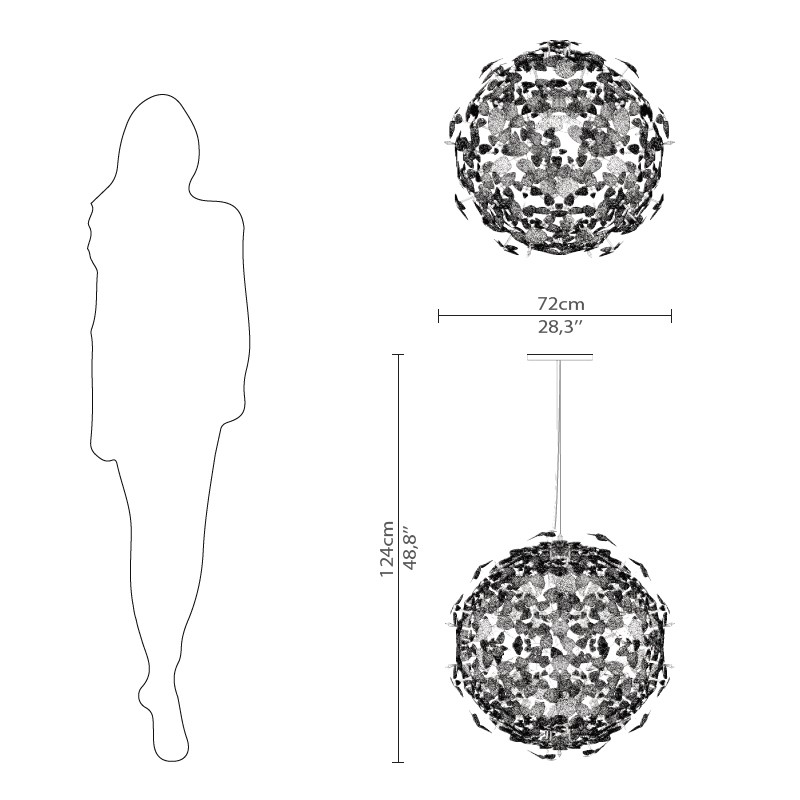 Mcqueen Globe Chandelier  - Luxxu 
