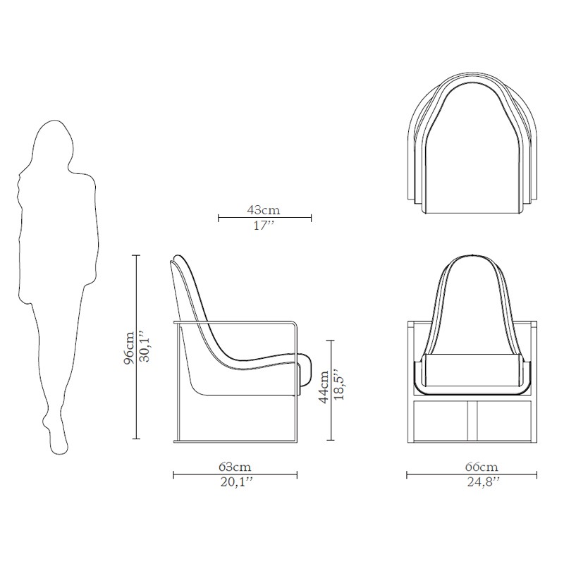 Ocadia Armchair  - Luxxu 