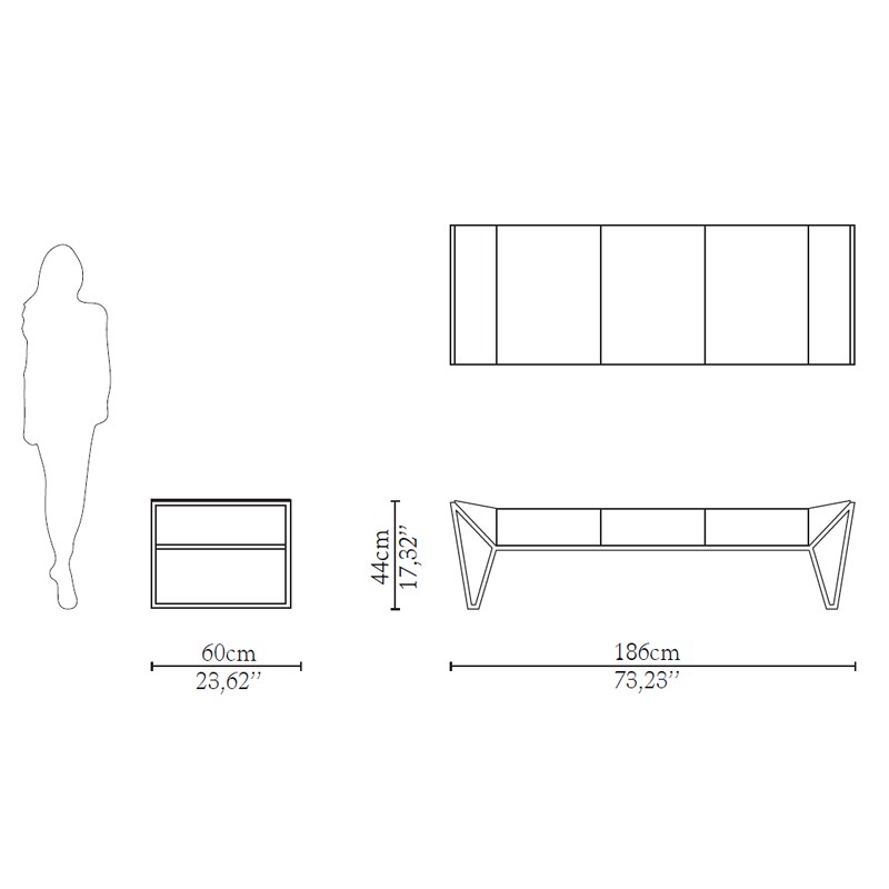 Prisma Bench  - Luxxu 