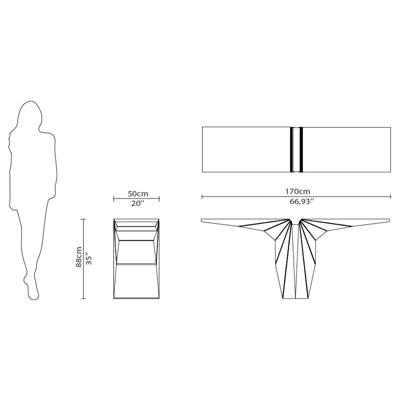 Suspicion Console Table  - Luxxu 
