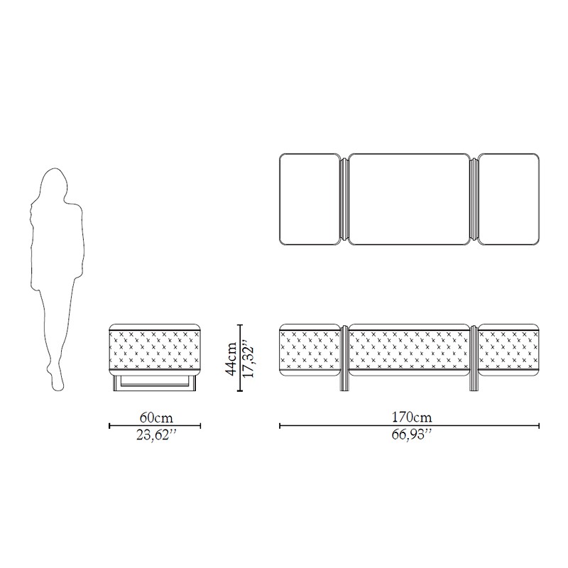 Tenor Bench  - Luxxu 
