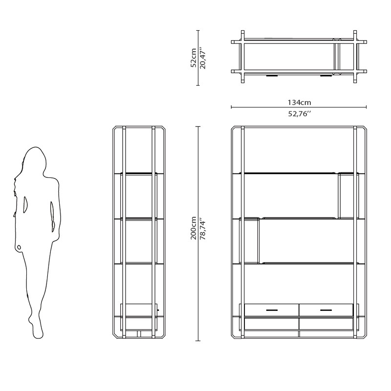 Waltz Bookshelf  - Luxxu 
