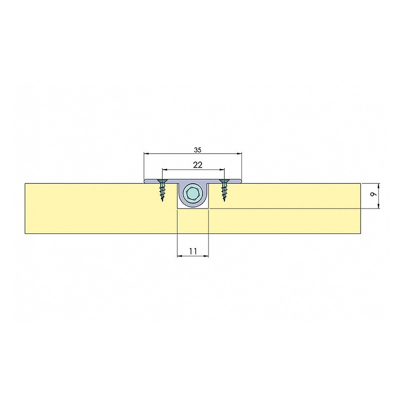 2 Aluminium Stretch Door Straighteners  - CAGBERK 