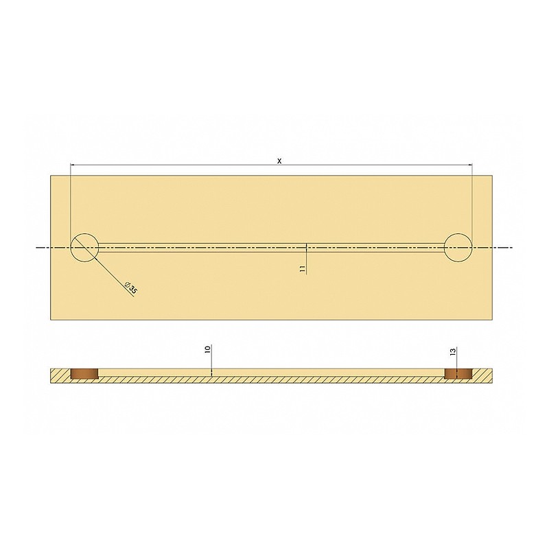 4 Metal Stretch Door Straighteners  - CAGBERK 