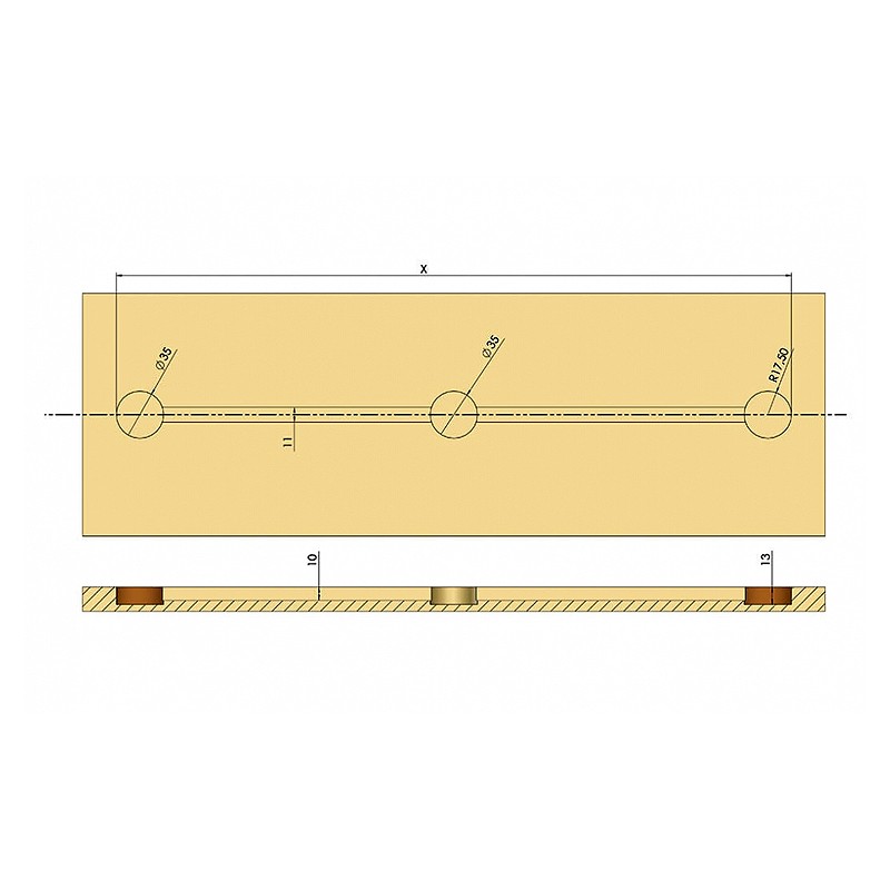 5 Metal Stretch Door Straighteners  - CAGBERK 