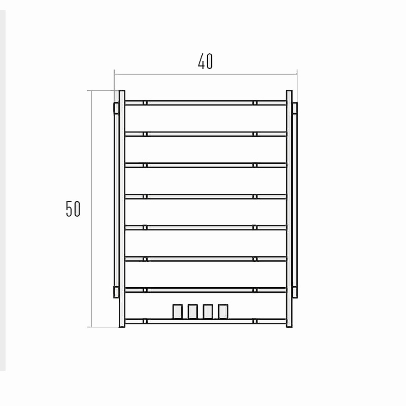 Fcs 40 A Trouser Hanger  - CAGBERK 