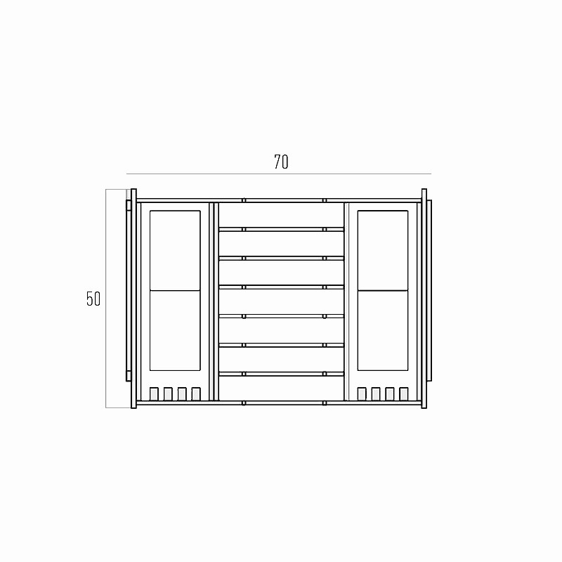 Fcs 70 A Trouser Hanger  - CAGBERK 