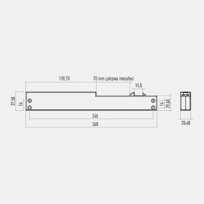 Kfs 50 Soft Close Mechanism  - CAGBERK 