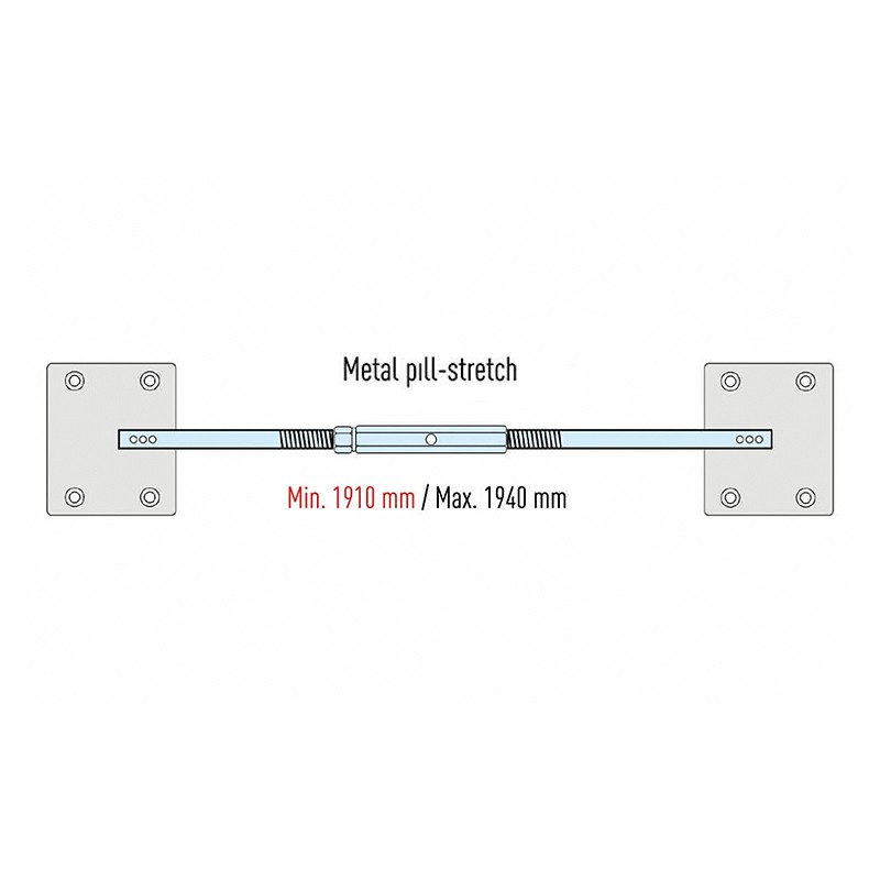 Metal Pull Stretch Door Straightners  - CAGBERK 