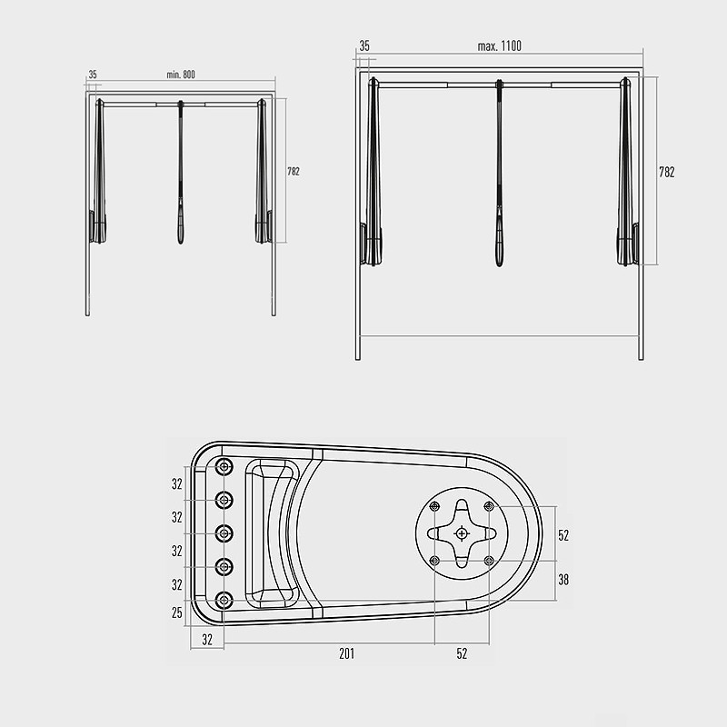 New 1000 Wardrobe Lift  - CAGBERK 