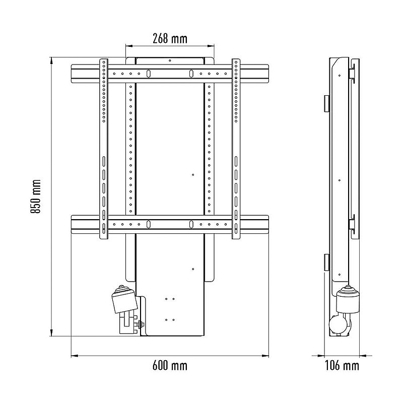 Tvc 3 Tv Lift  - CAGBERK 