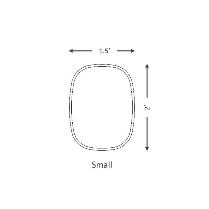 Bamboo Mira Squircle Mirror  - MIANZI 