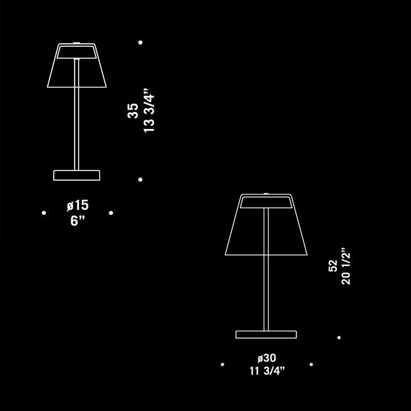 Diaphanes Table Lamp  - De Majo 