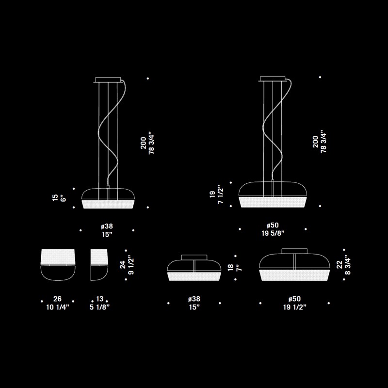 Dome Pendant Lamp  - De Majo 