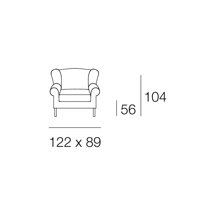 Walter Love Seat  - Latorre 