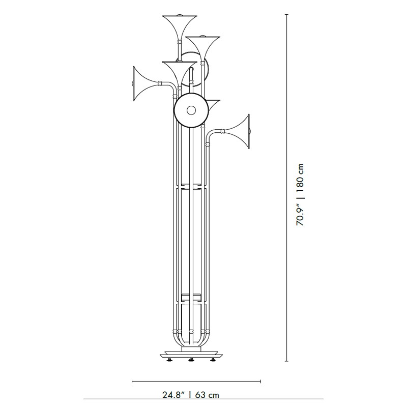 Botti Floor Lamp  - DelightFULL 