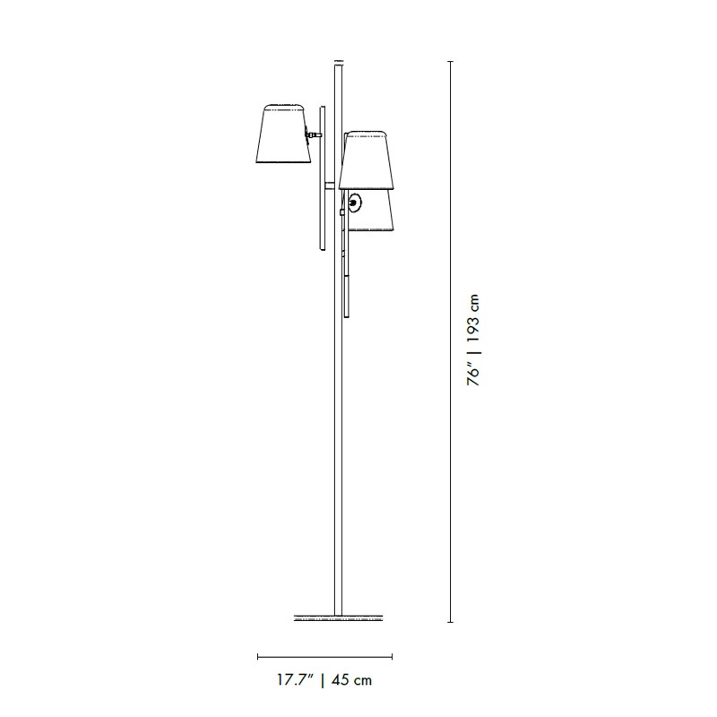 Cole Floor Lamp  - DelightFULL 