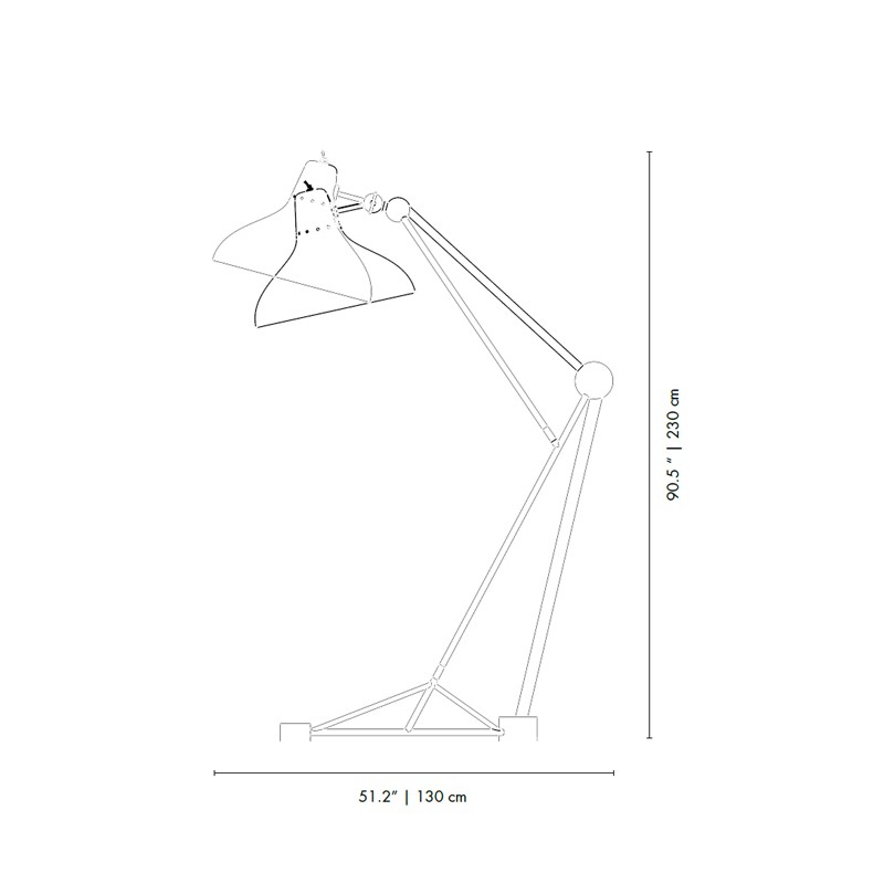 Diana Floor Lamp  - DelightFULL 