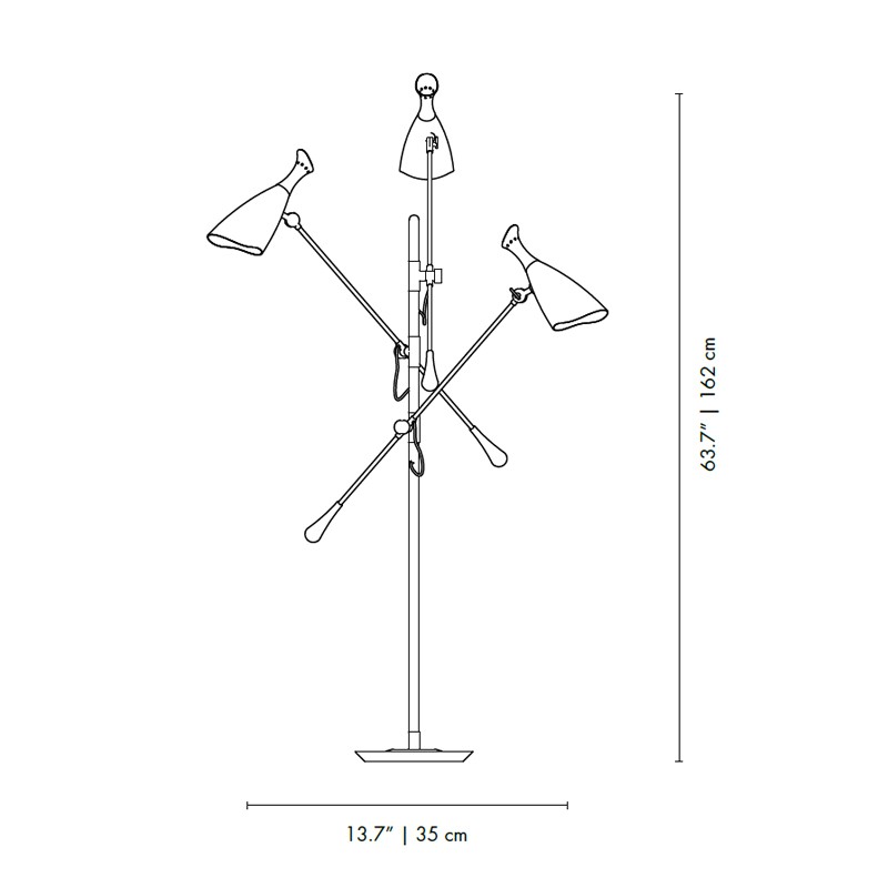 Duke Floor Lamp  - DelightFULL 