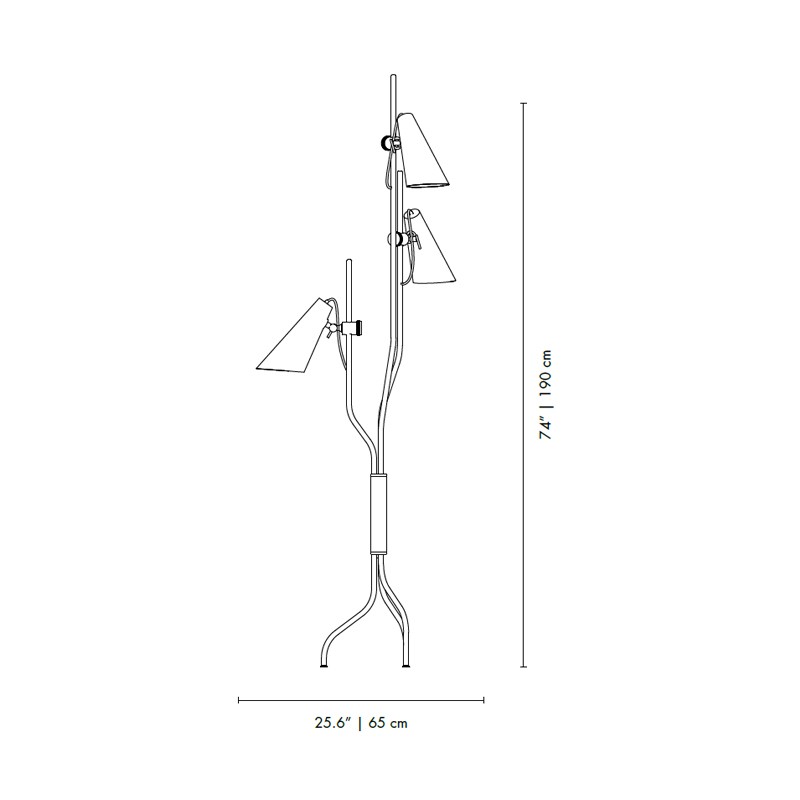 Evans Floor Lamp  - DelightFULL 