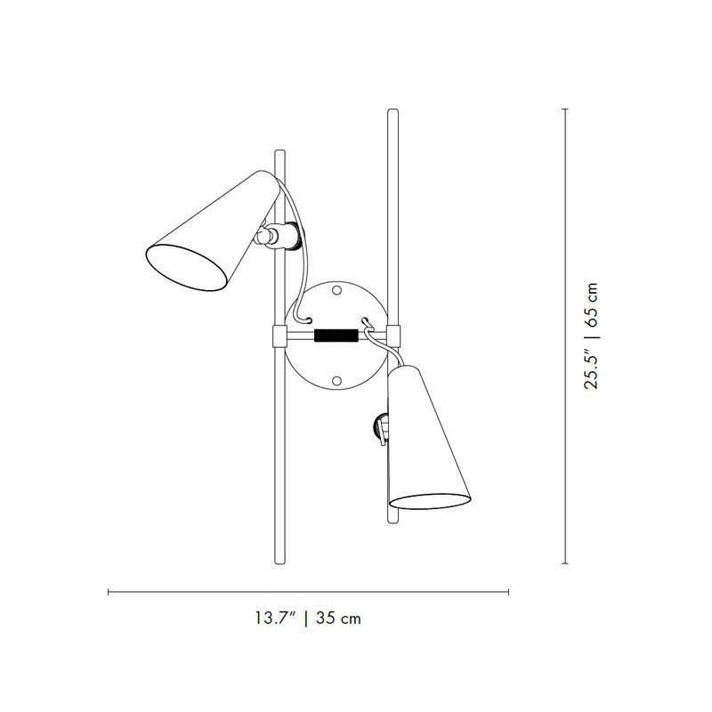 Evans Wall Lamp  - DelightFULL 