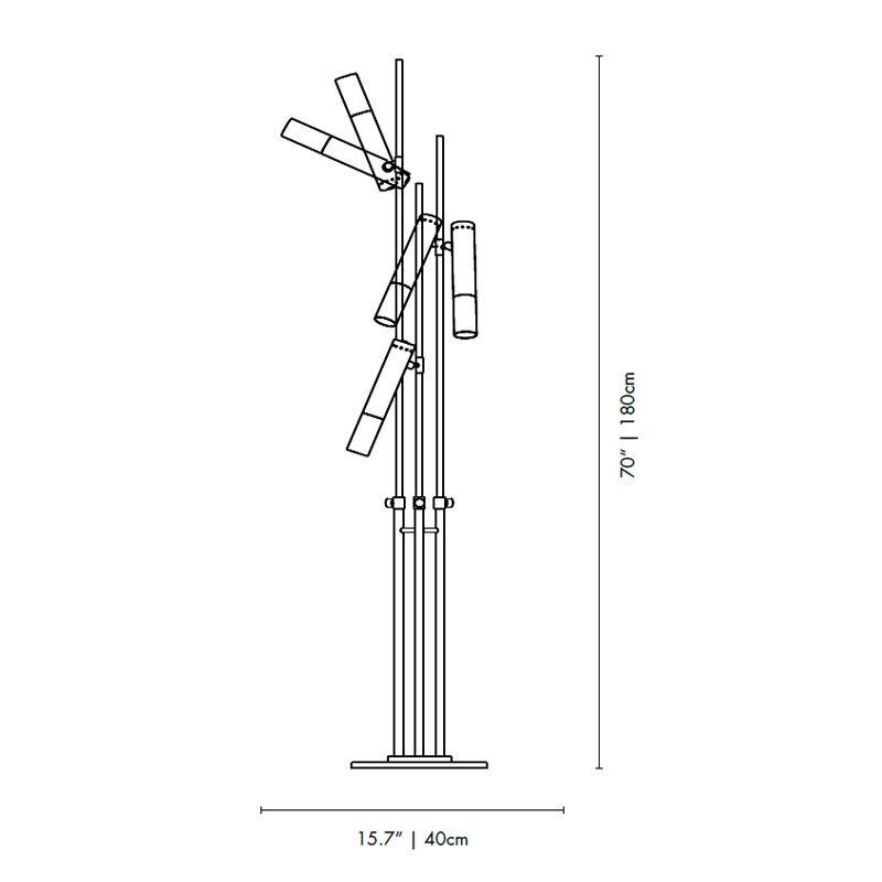 Ike Floor Lamp  - DelightFULL 
