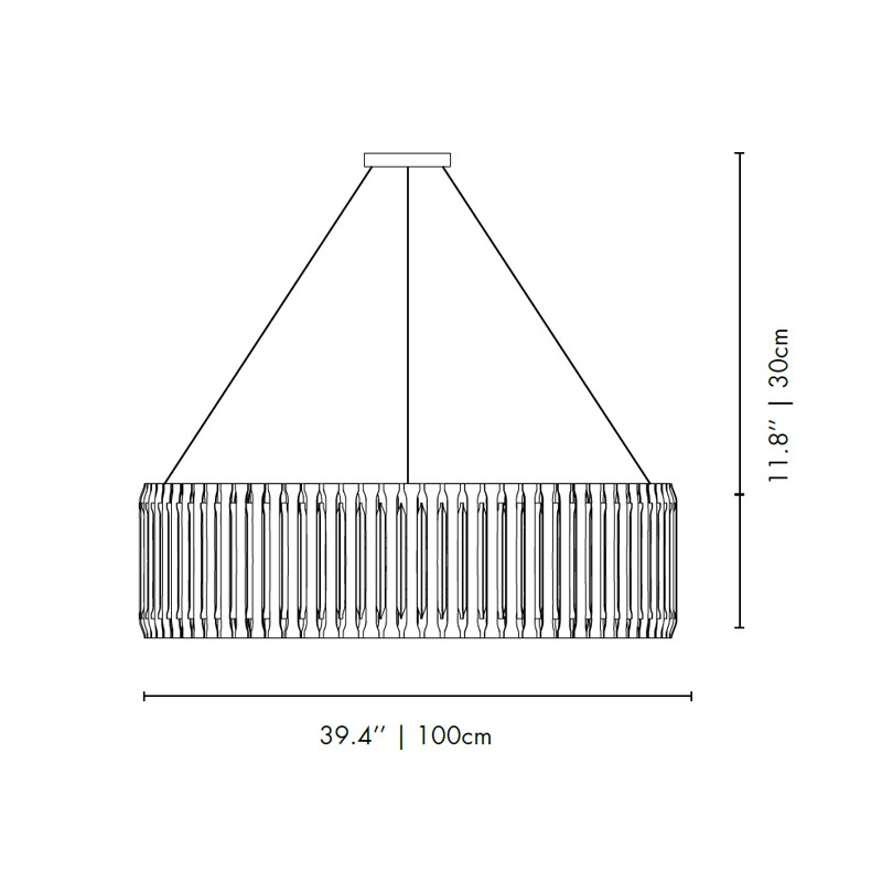 Matheny Round Chandelier  - DelightFULL 