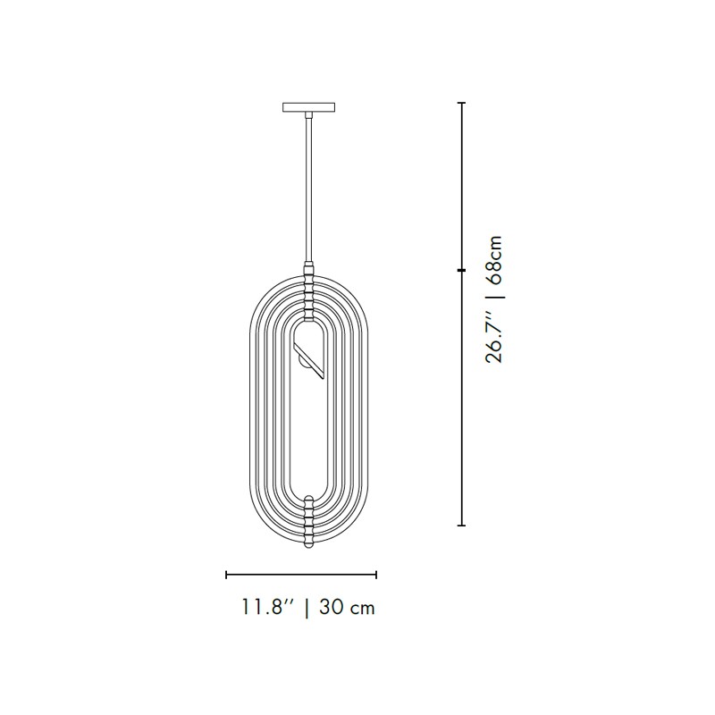Turner Pendant Lamp  - DelightFULL 