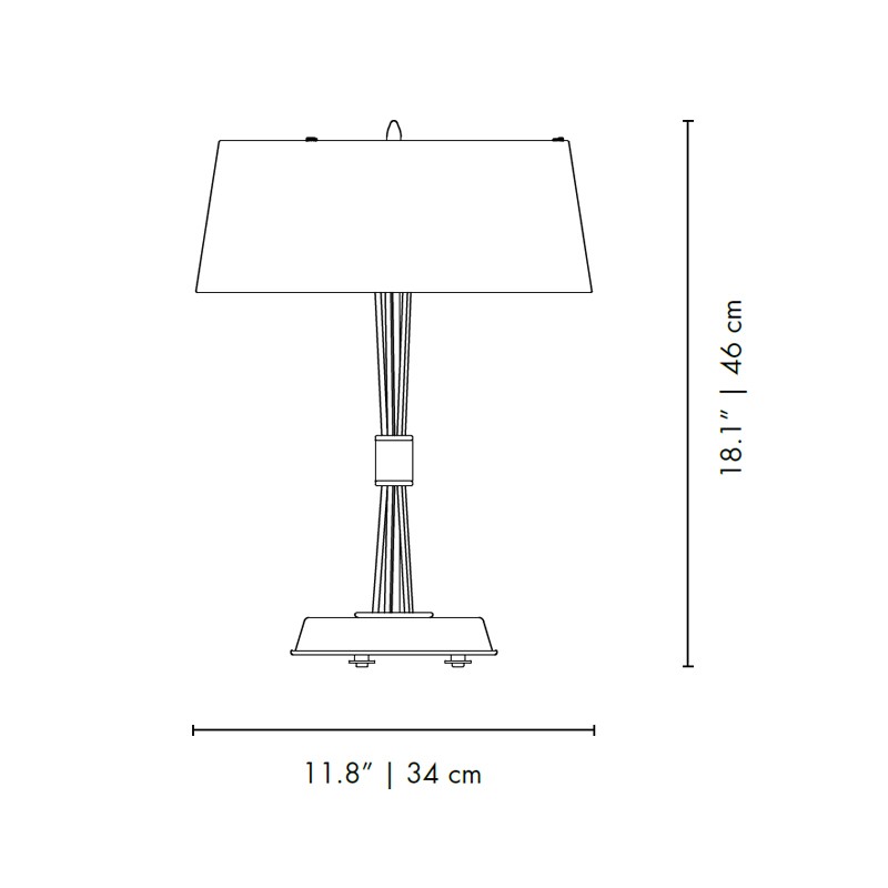 Miles Table Lamp  - DelightFULL 