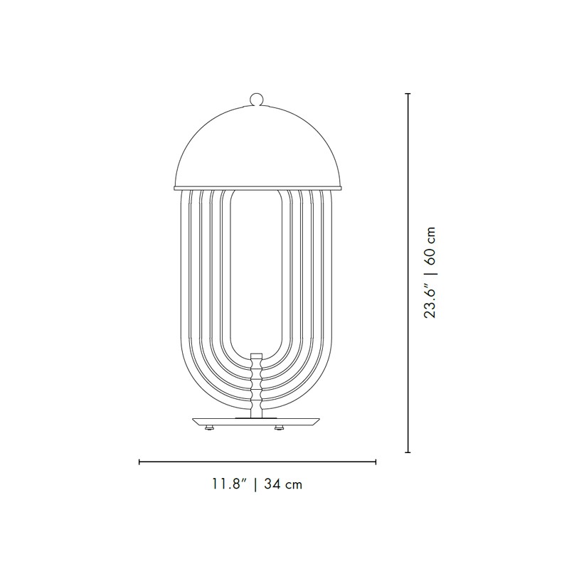 Turner Table Lamp  - DelightFULL 