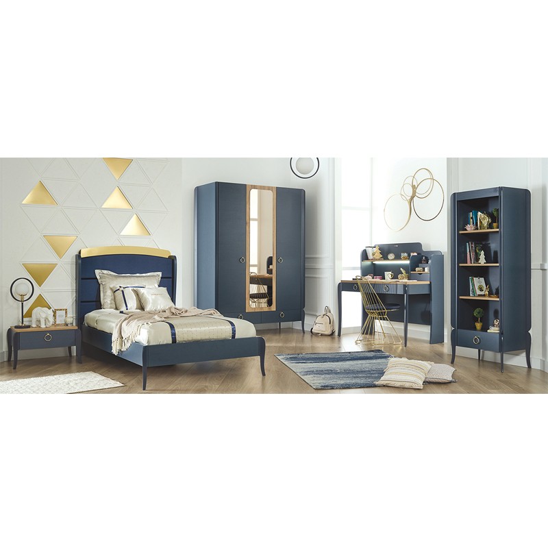 Elegant Blue Teen Room Almila