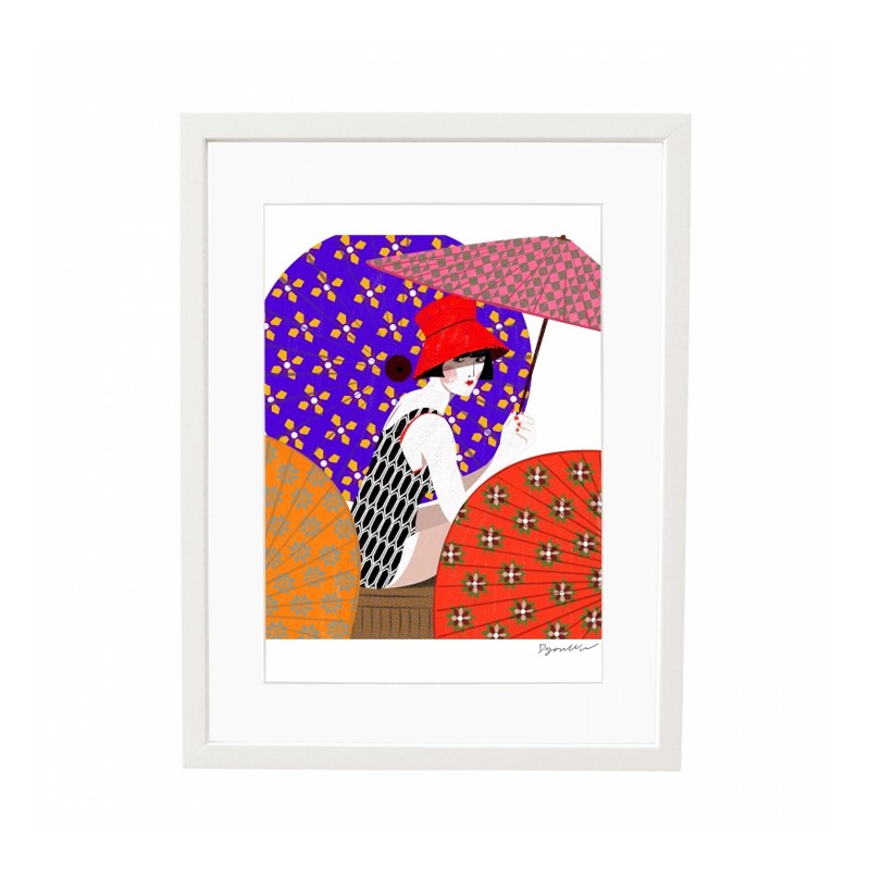 Girl Under Umbrella  - Mambo 