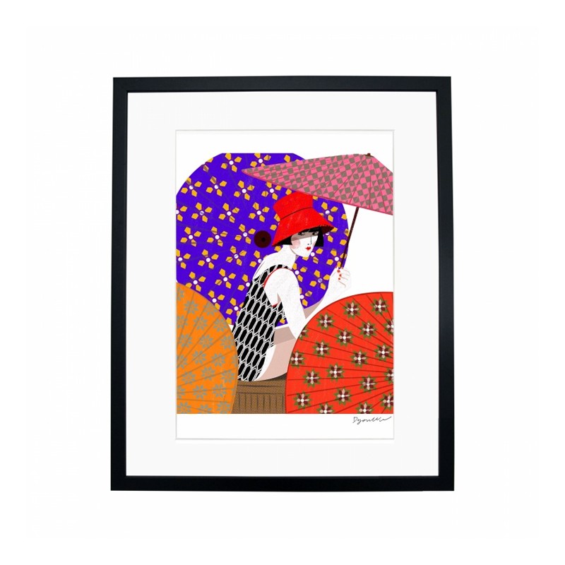 Girl Under Umbrella  - Mambo 