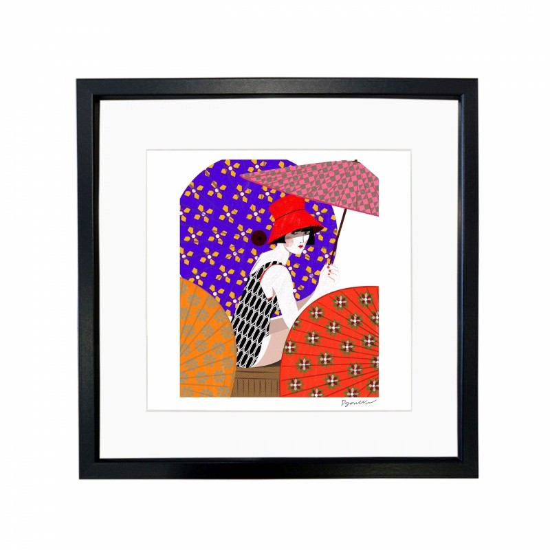 Girl Under Umbrella  - Mambo 