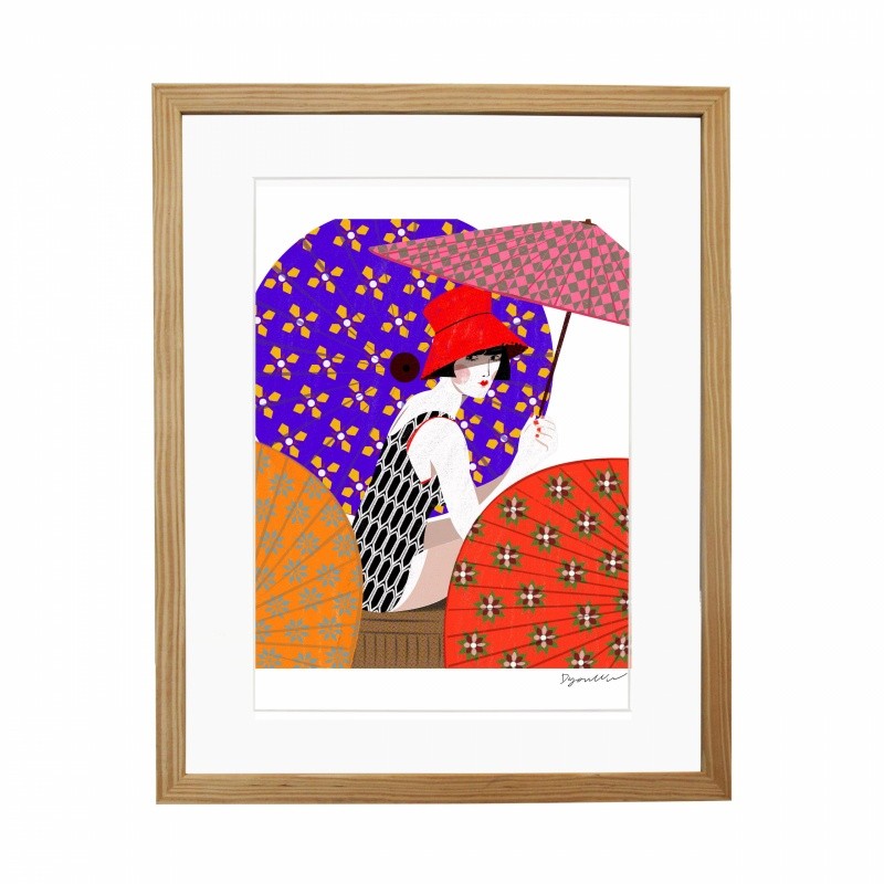 Girl Under Umbrella  - Mambo 