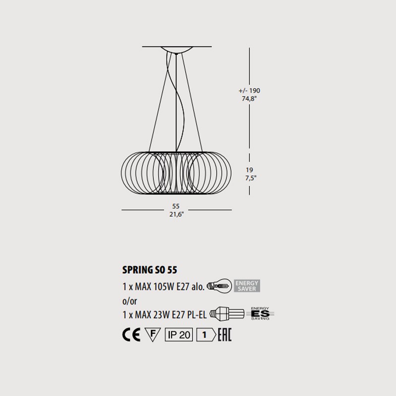 Spring Pendant  - Morosini 