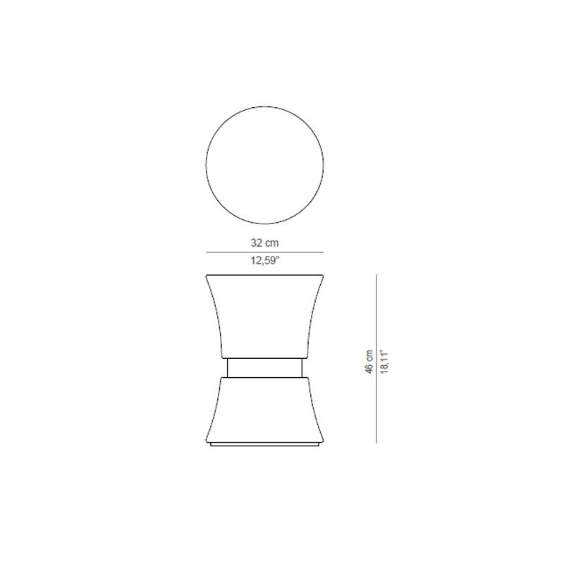 Gaya Stool  - Pardo 
