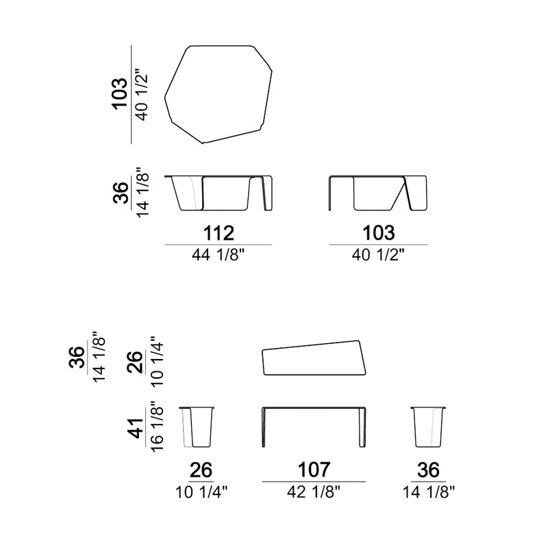 Chimera Coffee Table  - Arketipo 