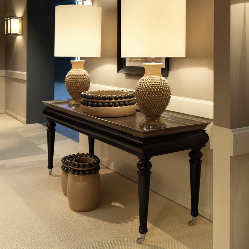 Thor console table with tray  - Marioni 