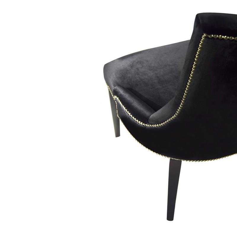 Kent padded chair  - Marioni 