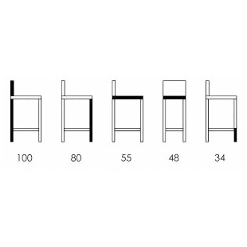 INDIAN 5927 STOOL  - Palmira 