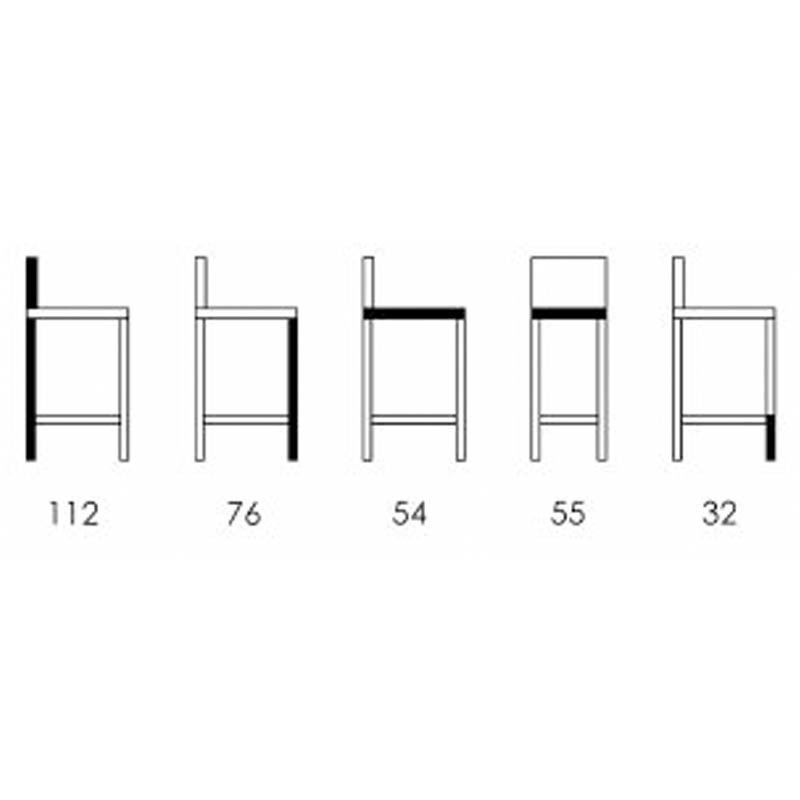 KAURI 5597 STOOL  - Palmira 
