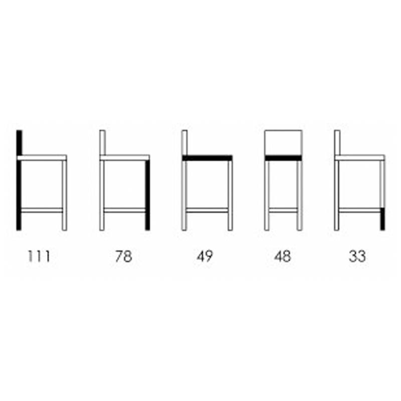 MOABI 5673 STOOL  - Palmira 