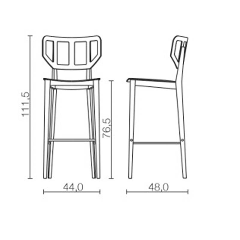 TAGLIO 321 STOOL  - Palmira 