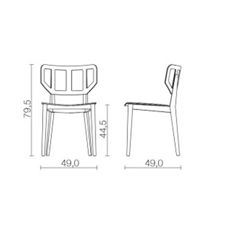 TAGLIO 320 CHAIR  - Palmira 