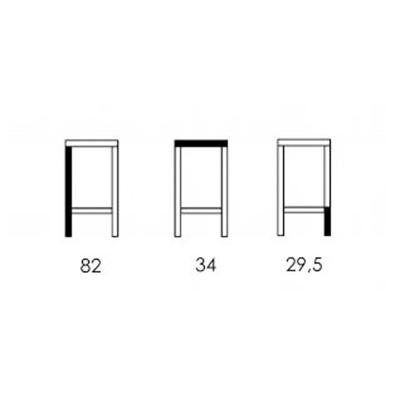 THUYA 6043-02 STOOL  - Palmira 