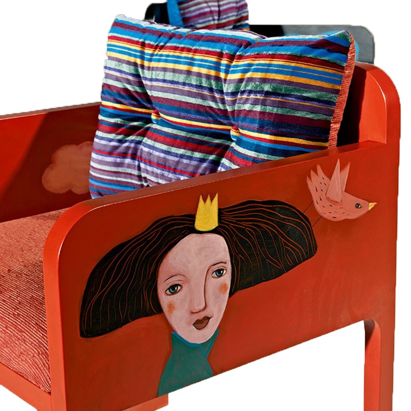 Sonhar Azul e Sonhar Laranja Armchair Luisa Peixoto