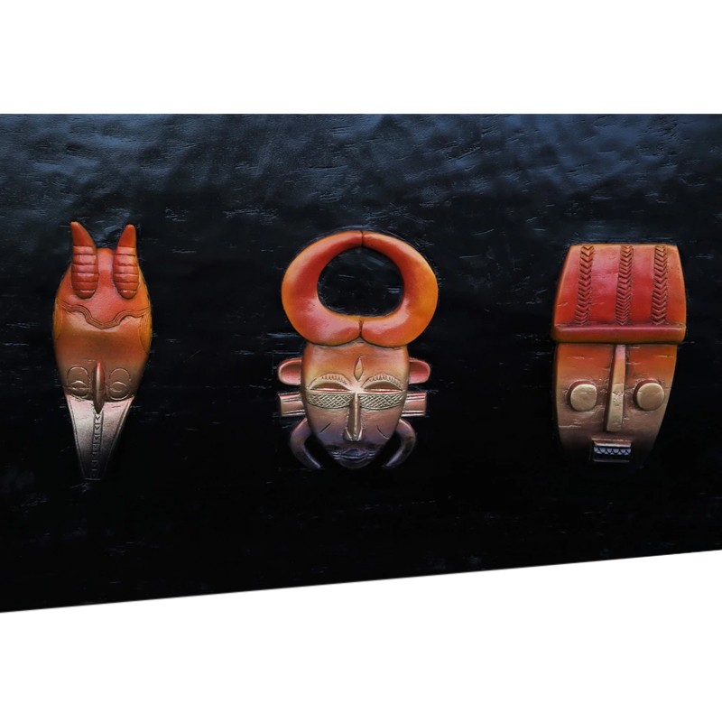 West African Hand Crafted 7-Ivorian Masks  - House of Avana 