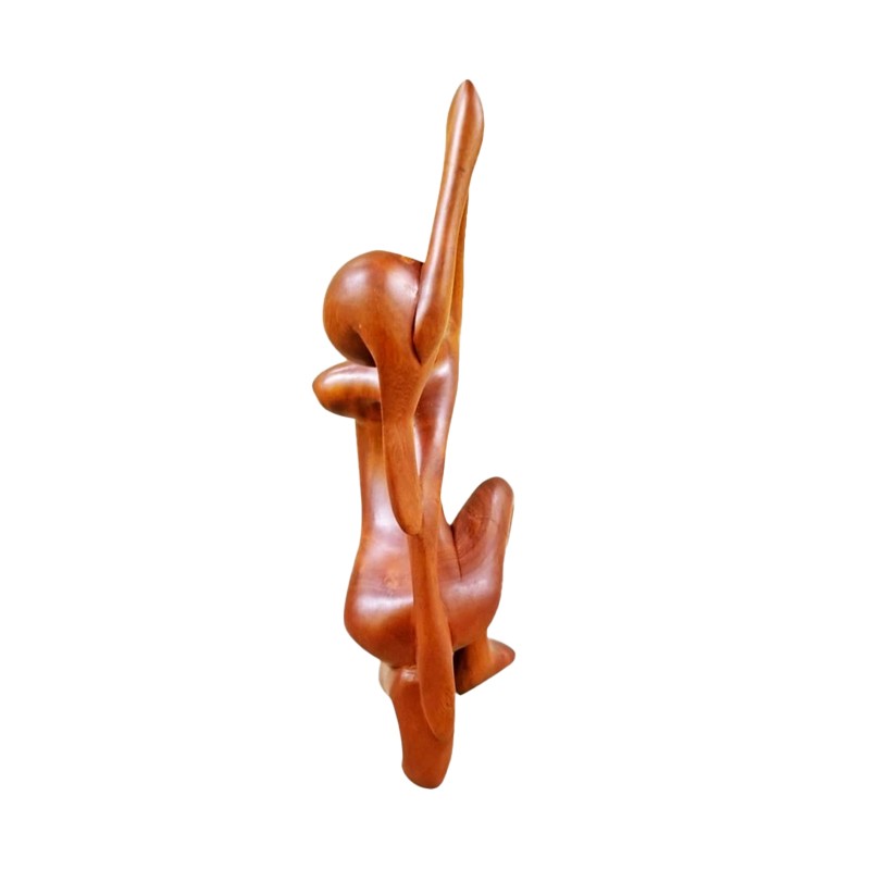 West African Hand Carved Stylized Beauty Strikes House of Avana