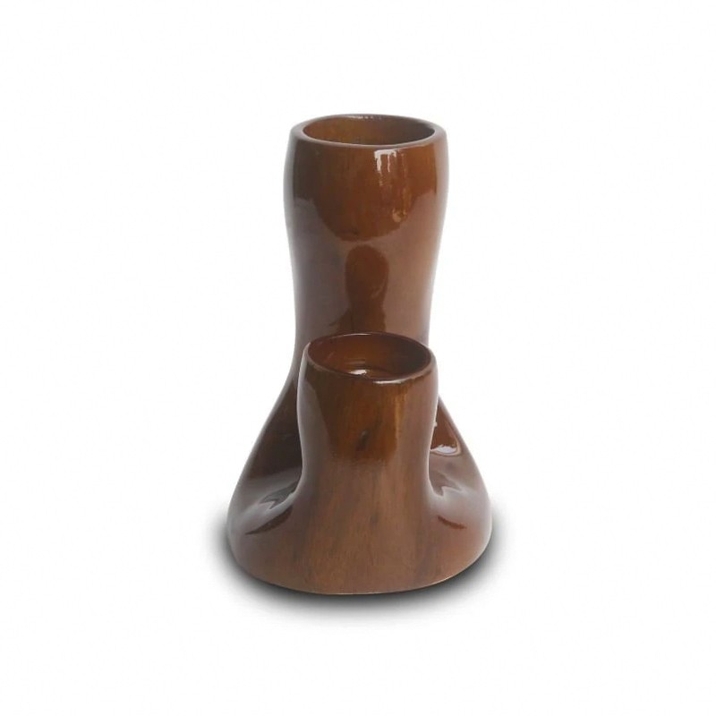 Hand Carved African Dual Presence House of Avana